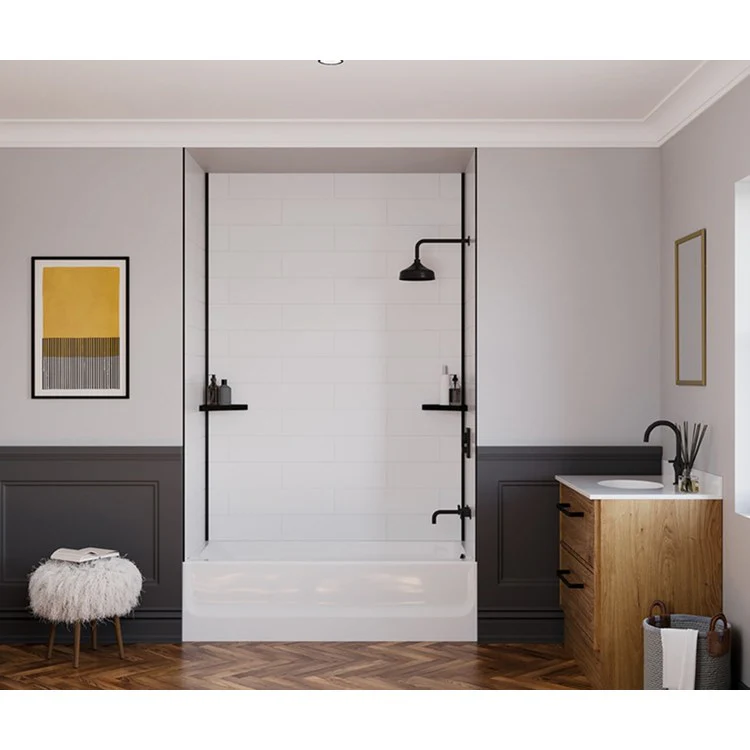 Trim Kit Edge Aluminum Brushed Nickel 96 Inch - Frankwebs