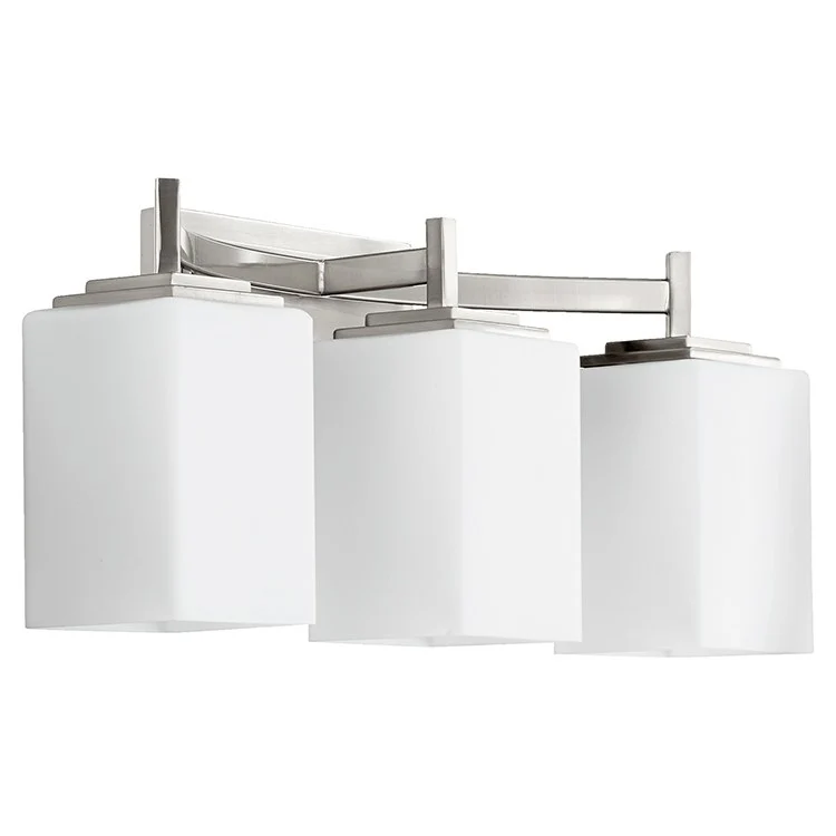 Delta Three-Light Bathroom Vanity Fixture - Frankwebs