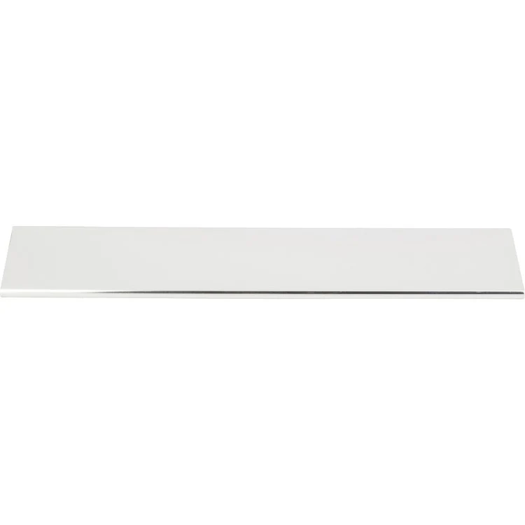 Drawer Pull Atlas Tab Edge Brushed Nickel Aluminum 8-13/16 Inch 9-5/8 x 3/4 Inch - Frankwebs