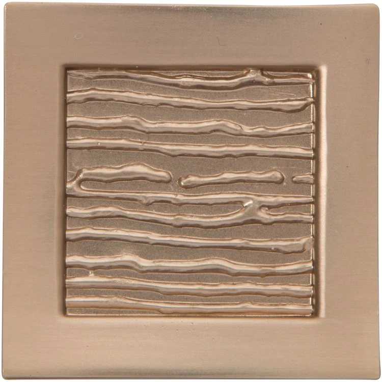 Knob Atlas Primitive Square Matte Black Zinc Alloy 1-1/2 Inch 7/8 Inch - Frankwebs