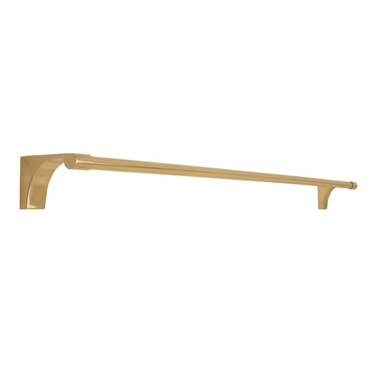 Towel Bar Luna 30 Inch Satin Brass 2-3/4 Inch - Frankwebs