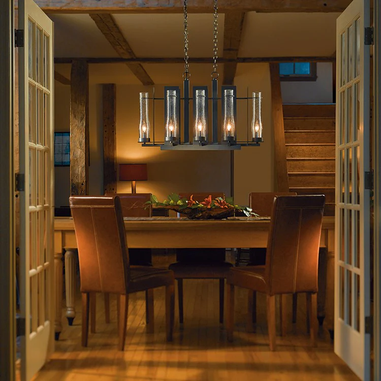 New Town Large Eight-Light Chandelier - Frankwebs