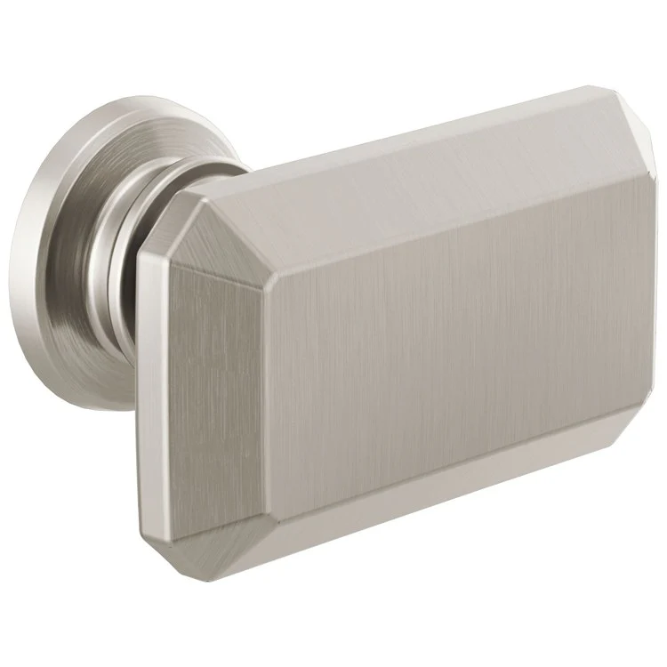 Knob Invari Rectangle for Drawer Brilliance Luxe Gold Zinc 1-5/16 Inch - Frankwebs