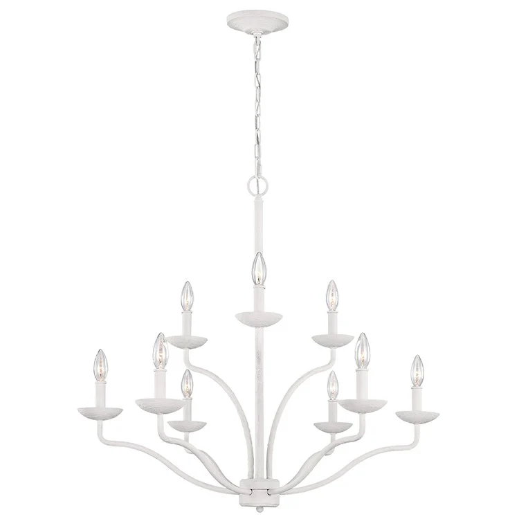 Annie Nine-Light Two-Tier Chandelier - Frankwebs