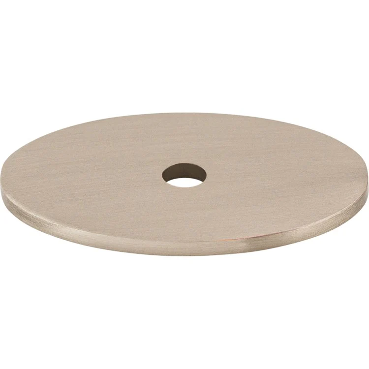 Backplate Sanctuary Oval 1-1/2 Inch Brushed Satin Nickel Steel TK60BSN - Frankwebs