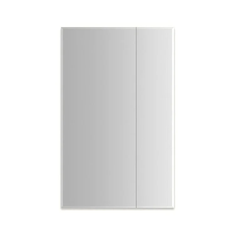 Medicine Cabinet M Series Reserve 30 x 48 x 6 Inch 2 Doors Mirrored Slow Closing Left Beveled Edge/Electric/Interior Light - Frankwebs