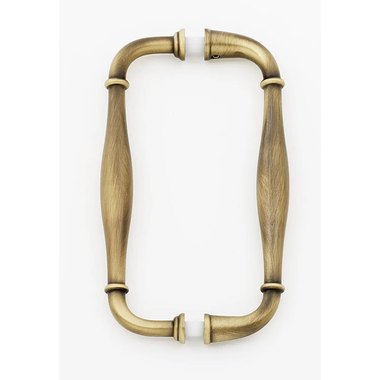 Pull Charlie's Back to Back Satin Brass 6 Inch 6-5/8 Inch 1-1/2 Inch - Frankwebs