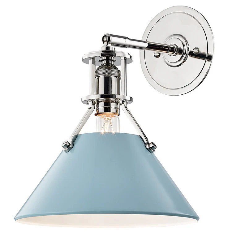 Painted No.2 Single-Light Wall Sconce by Mark D. Sikes - Frankwebs