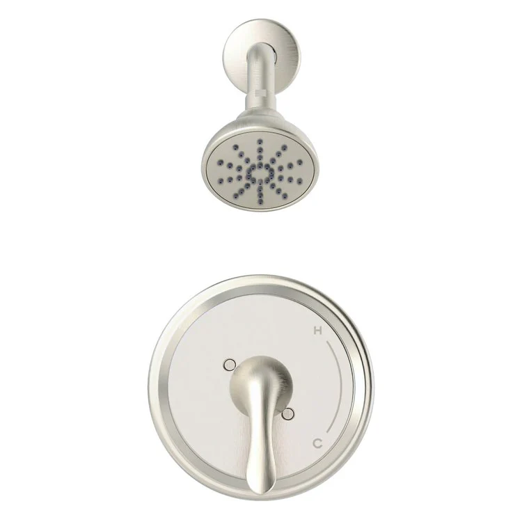 Shower Trim Viper Kit with Treysta Cartridge 1 Lever Brushed Nickel ADA 1.75 Gallons per Minute - Frankwebs