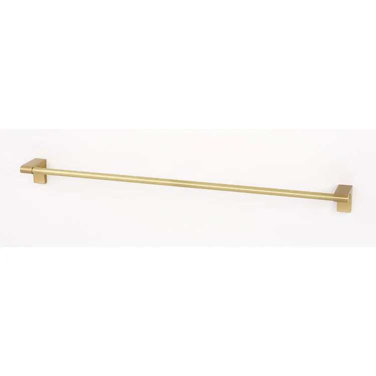 Towel Bar Luna 30 Inch Satin Brass 2-3/4 Inch - Frankwebs