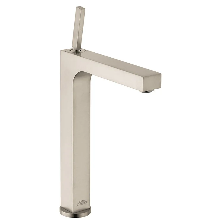 AXOR Citterio Single Handle Single Hole Vessel Sink Faucet with Pop-Up Drain - Frankwebs