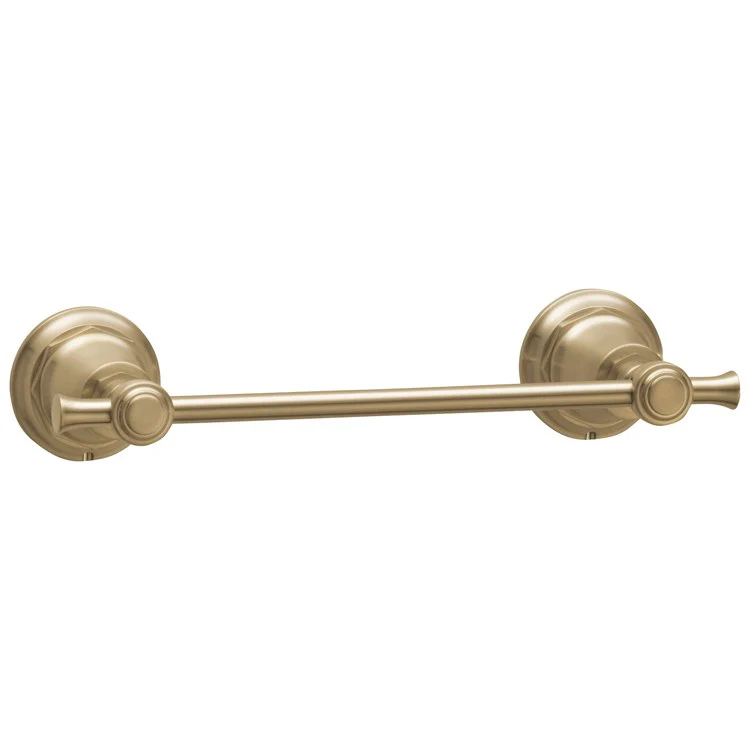 Towel Bar Rook 8 Inch Mini Brilliance Luxe Gold Metal 3-1/2 Inch - Frankwebs
