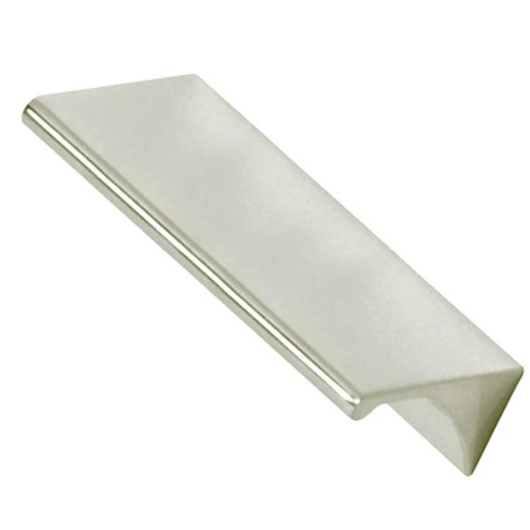 Pull Tab Pulls Satin Nickel Brass 3 Inch 3-1/2 Inch 1 Inch - Frankwebs