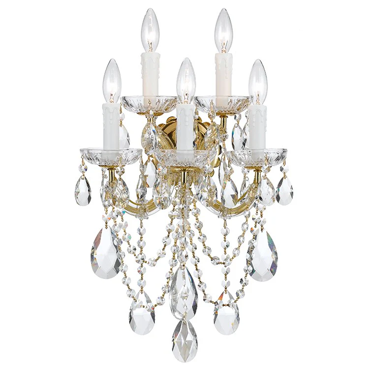 Maria Theresa Five-Light Wall Sconce - Frankwebs