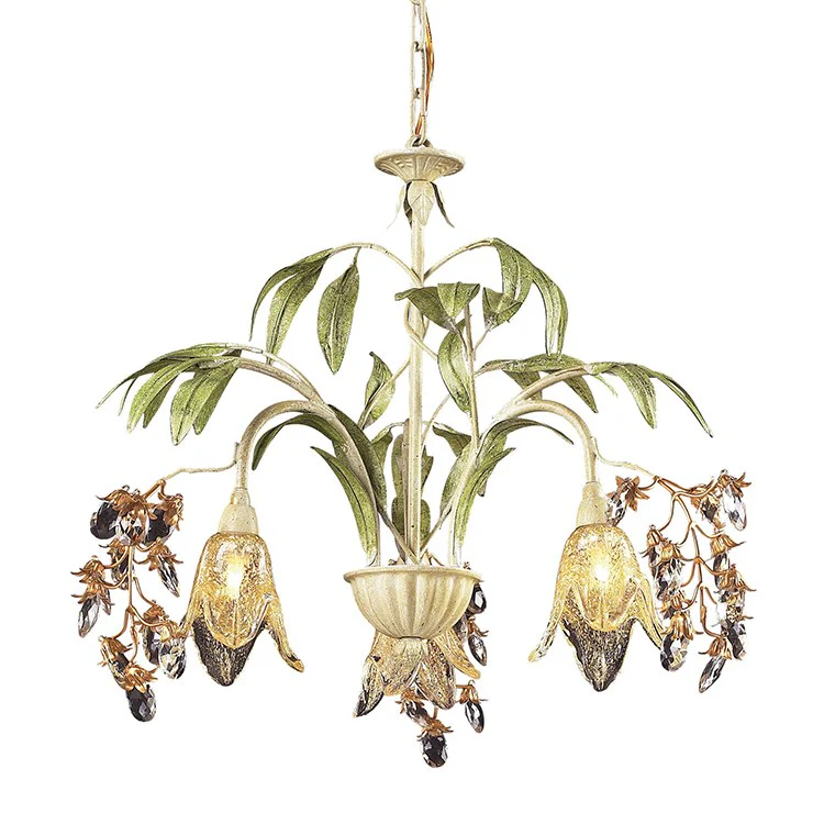 Huarco Three-Light Chandelier - Frankwebs