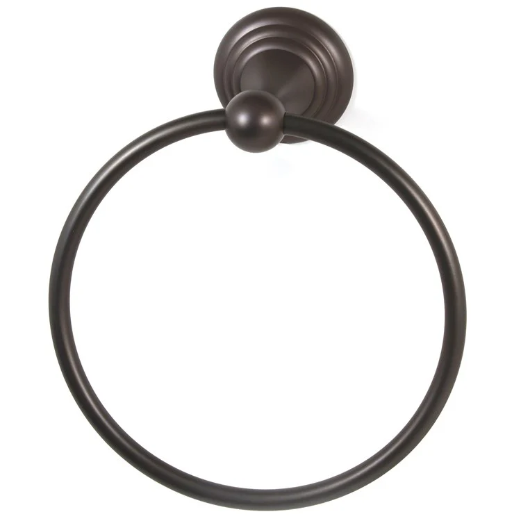 Towel Ring Embassy Bath 7 Inch Chocolate Bronze Brass 3-1/4 Inch - Frankwebs