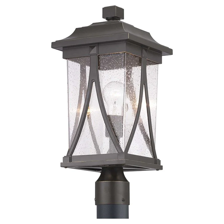 Abbott Single-Light Outdoor Post Lantern - Frankwebs