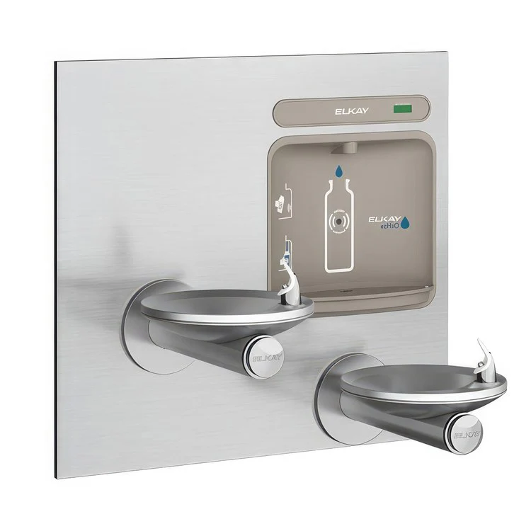 EZH2O Bottle Filling Station with Bi-Level Integral SwirlFlo Fountain - Frankwebs