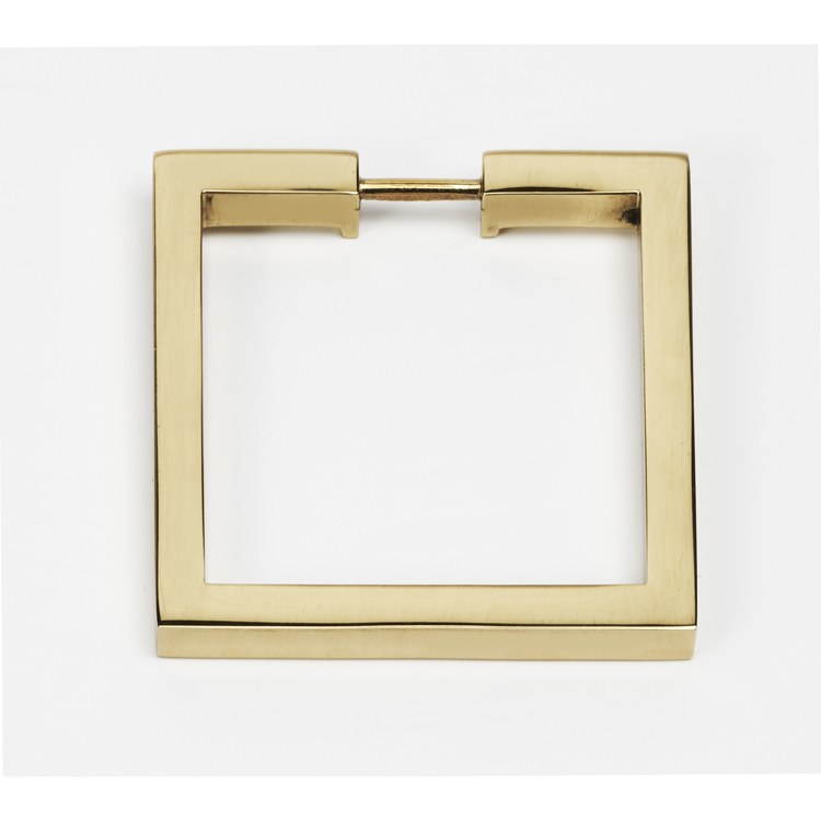 Ring Flat Square Bronze 2 Inch Brass - Frankwebs