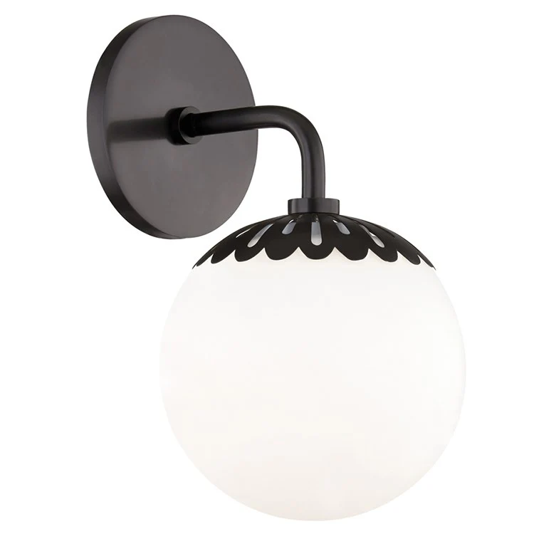 Paige Single-Light Bathroom Wall Sconce - Frankwebs