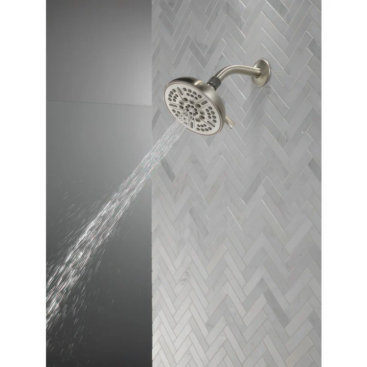 Showerhead Universal Showering Components 8 Function Satin Nickel 1.75 Gallons Per Minute - Frankwebs