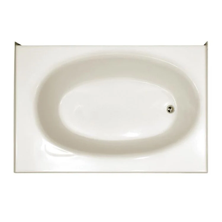Soaking Tub Studio Collection Kona 60 x 42 x 15 Inch Drop-In Tub Only Right Hand Almond Gelcoat - Frankwebs