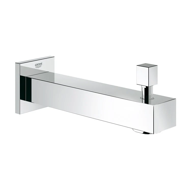 Eurocube Wall-Mount Tub Spout with Diverter - Frankwebs