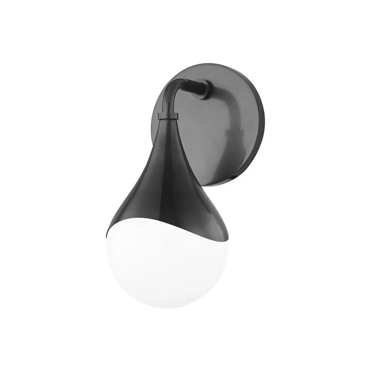 Sconce Ariana 1 Lamp Old Bronze 4 Watts 15 x 8 x 8 Inch - Frankwebs