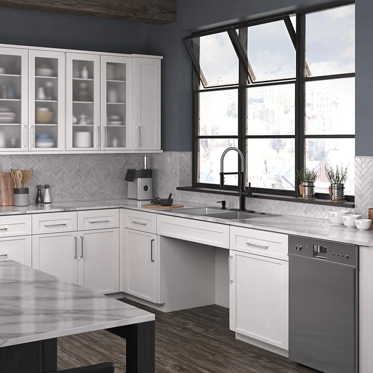 Kitchen Sink Crosstown 33 x 22 Inch Double Bowl Equal Kit 5 Hole ADA Polished Satin Drop-In Undermount Rectangle Drain Location Rear Center Depth 6 Inch Sound Guard Slim Rim - Frankwebs