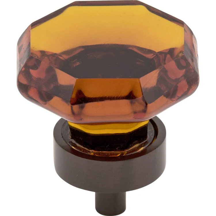 Knob Crystal Wine Octagon for Decorative Hardware Brushed Satin Nickel Brass 1-3/8 Inch 1-1/8 Inch - Frankwebs