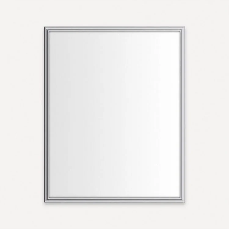 Medicine Cabinet Main Line 24 x 30 Inch 1 Doors Framed Mirror Brushed Bronze Flat Top Rosemont Frame Slow Close Hinges 4 Inch - Frankwebs