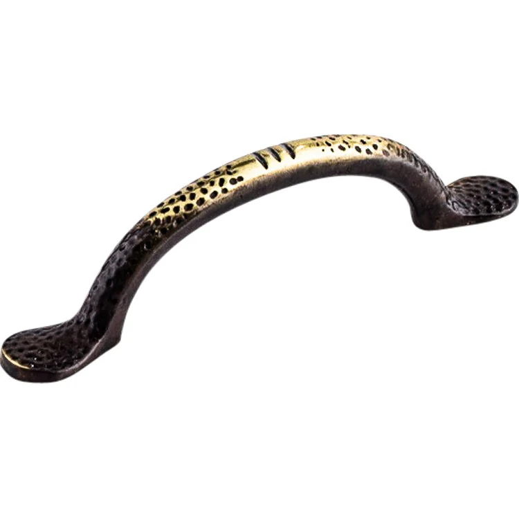 Pull Britannia Warwick D Handle for Decorative Hardware Dark Antique Brass Cast Iron 3-3/4 Inch 5-3/4 Inch Length - Frankwebs