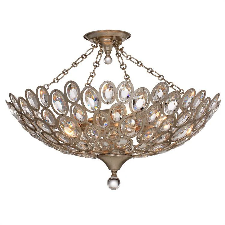 Sterling Five-Light Flush Mount Ceiling Fixture - Frankwebs