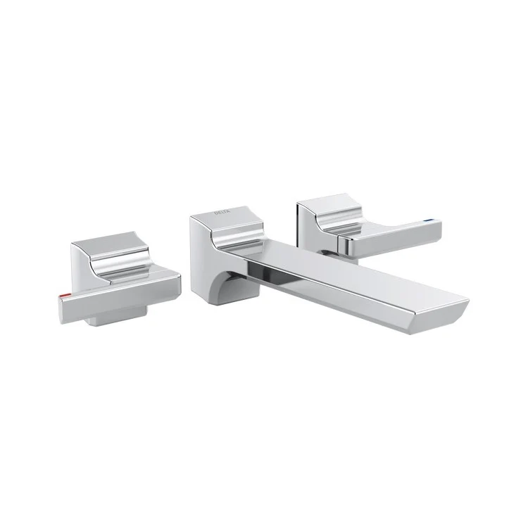 Lavatory Trim Pivotal Wall Mount 2 Lever Matte Black ADA - Frankwebs