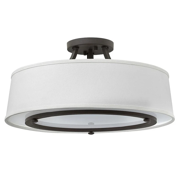 Harrison Three-Light Semi-Flush Mount Ceiling Light - Frankwebs