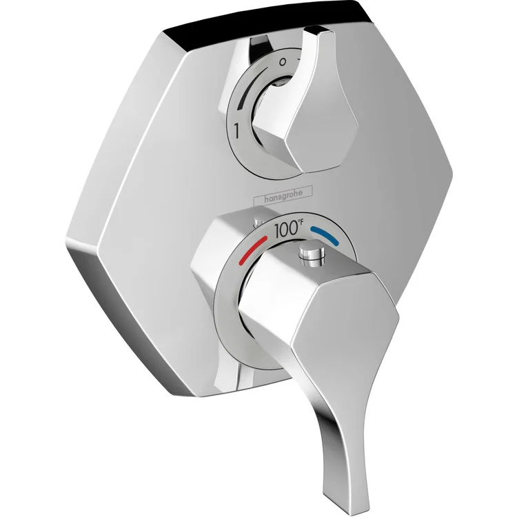 Thermostatic Trim Locarno Trim Only 2 Lever Matte Black ADA for Bath/Shower 6.0 Gallons per Minute Handles Thermostatic Trim ABS - Frankwebs