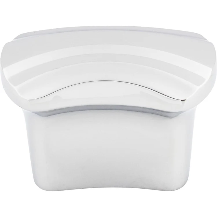 Knob Victoria Falls Polished Chrome Zinc Alloy 3/4 Inch - Frankwebs