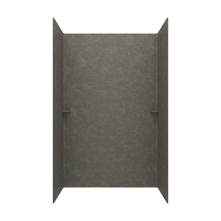 Shower Wall Swanstone Kit White 3 Panels 36 x 36 x 72 Inch - Frankwebs