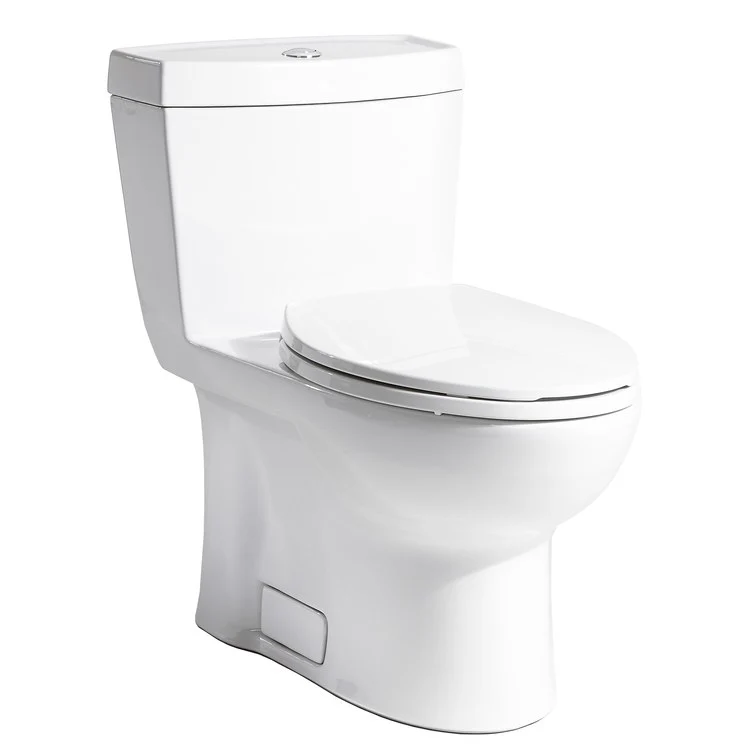 Toilet 1pc Stealth Elongated White .8GPF - Frankwebs