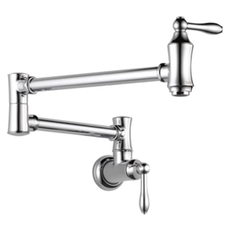 Traditional Wall-Mount Pot Filler Faucet - Frankwebs