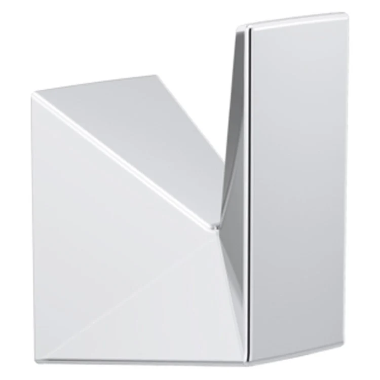 Robe Hook Trillian Single Black Stainless 2-1/2 Inch 2-1/8 Inch Wall Mount Metal - Frankwebs