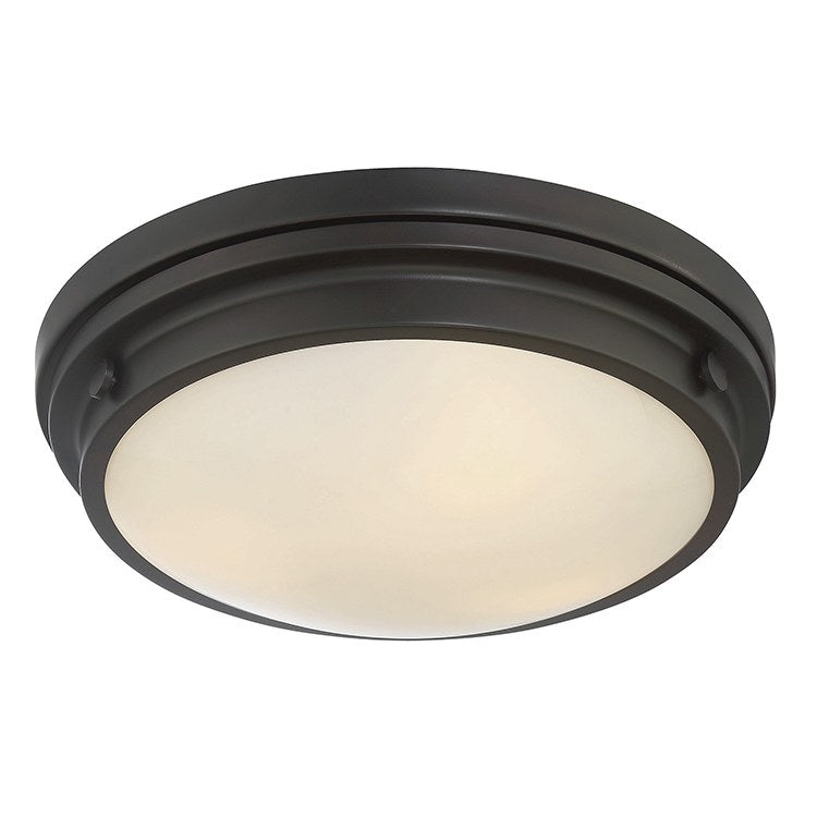 Lucerne Two-Light Flush Mount Ceiling Fixture - Frankwebs