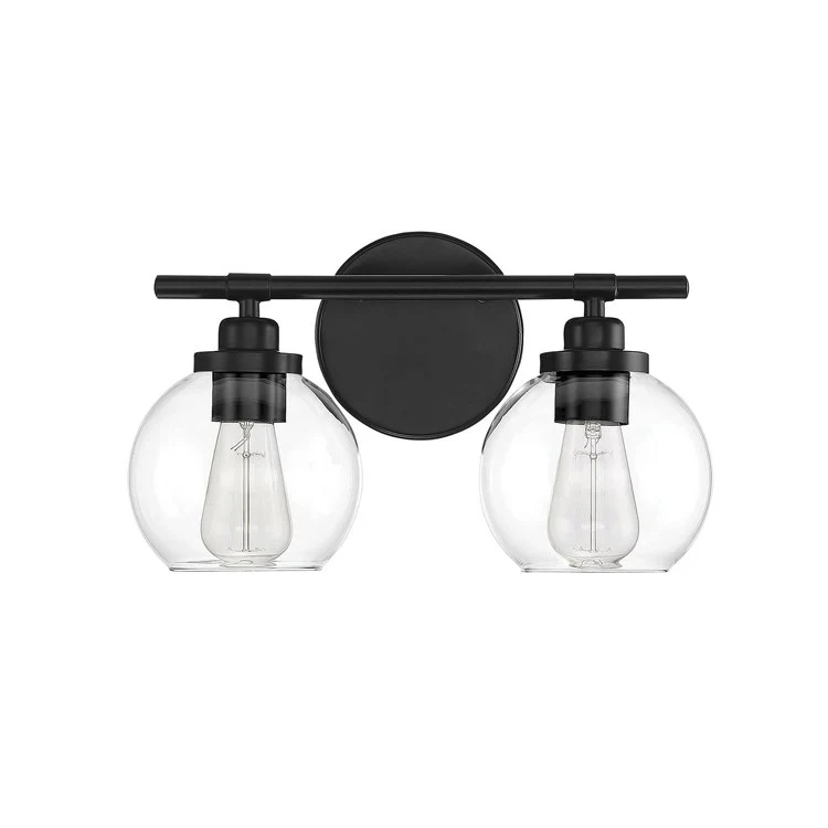 Carson Two-Light Bathroom Vanity Fixture - Frankwebs
