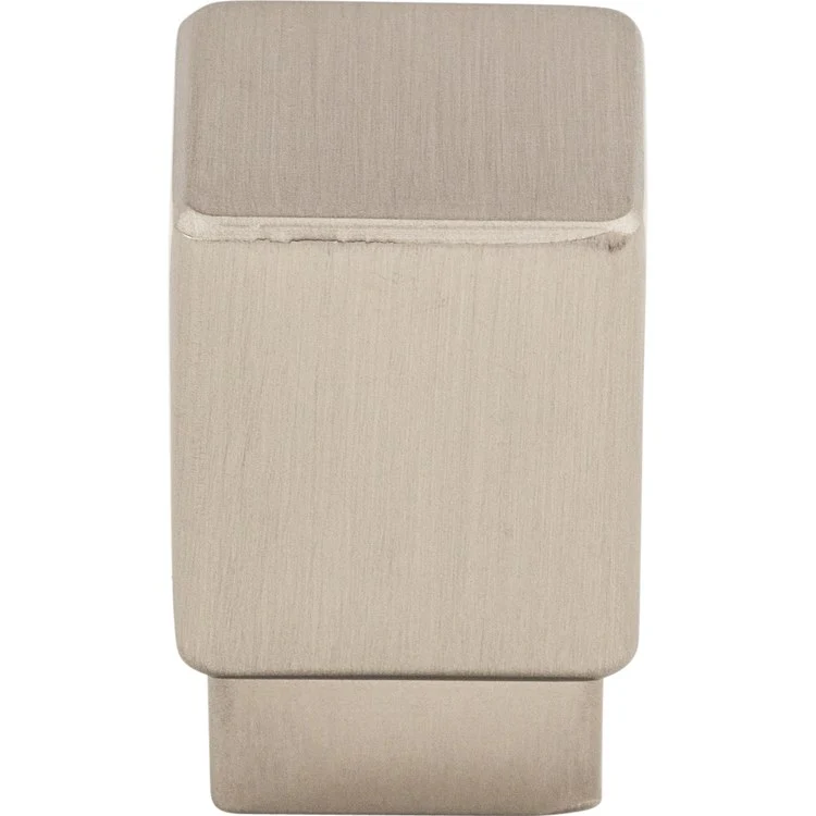 Knob Sanctuary Tapered Square Ash Gray Zinc Alloy 3/4 Inch - Frankwebs