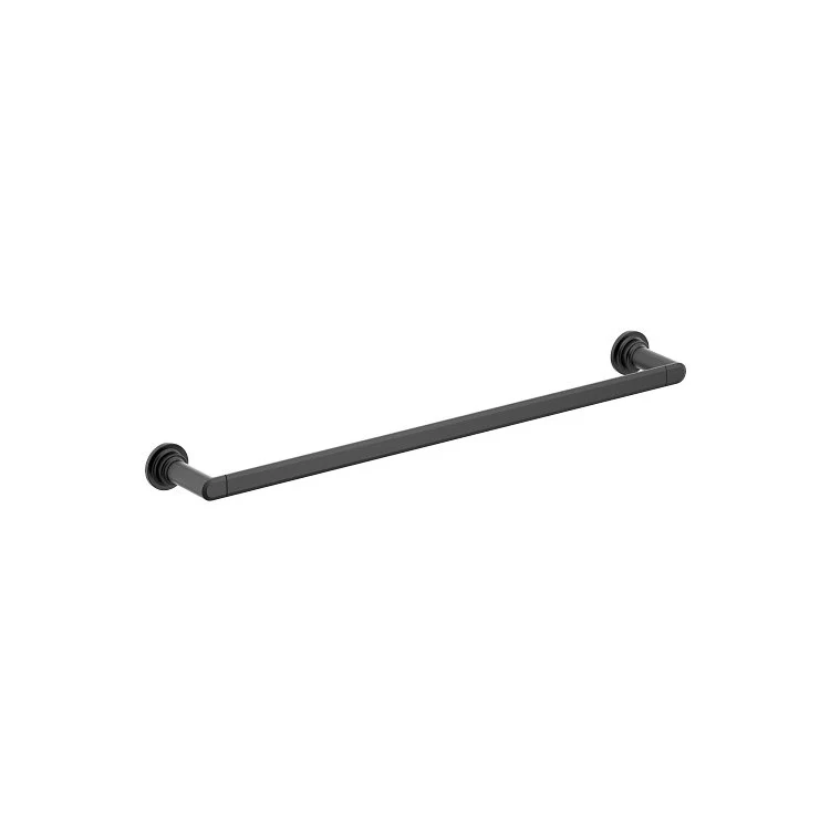 Towel Bar Greenfield 24 Inch Matte Black Zinc 3-1/2 Inch - Frankwebs