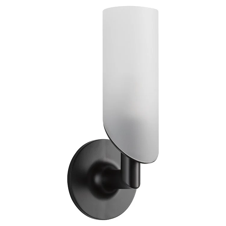 Odin Single Light Bathroom Wall Sconce with Glass Diffuser - Frankwebs