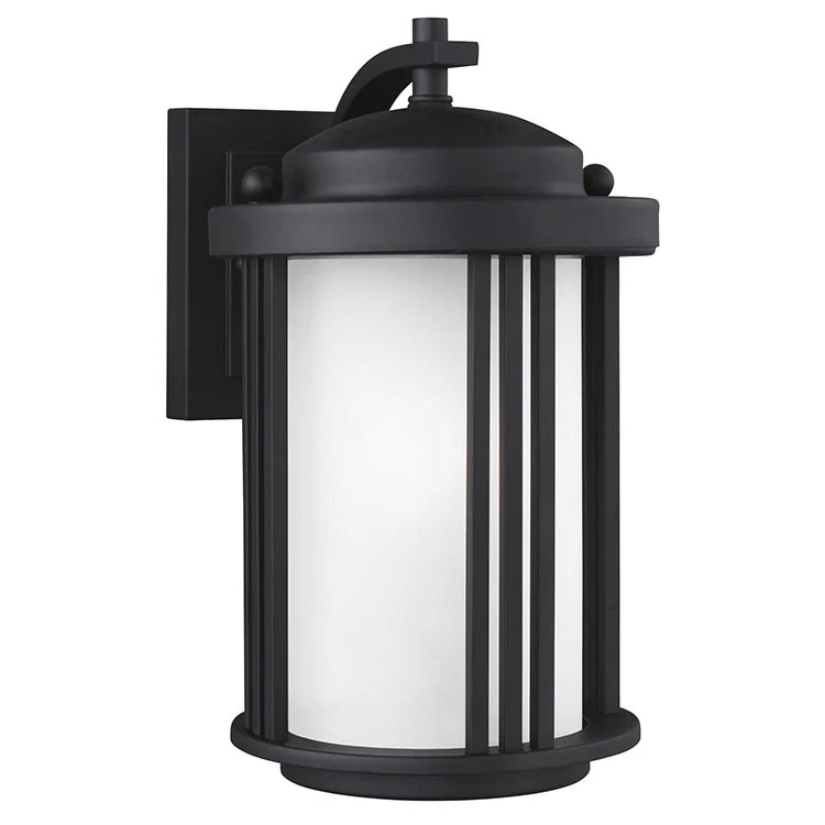 Crowell Single-Light LED Small Outdoor Wall Lantern - Frankwebs