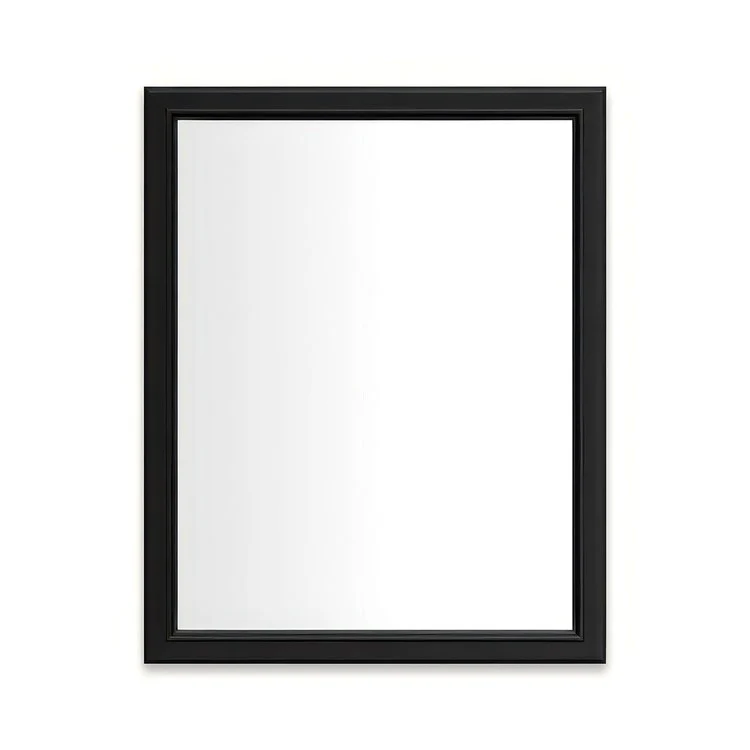 Medicine Cabinet Main Line 24W x 30H Inch 1 Doors Framed Mirror Polished Nickel Flat Top Bryn Mawr Frame Slow Close Hinges 4 Inch - Frankwebs