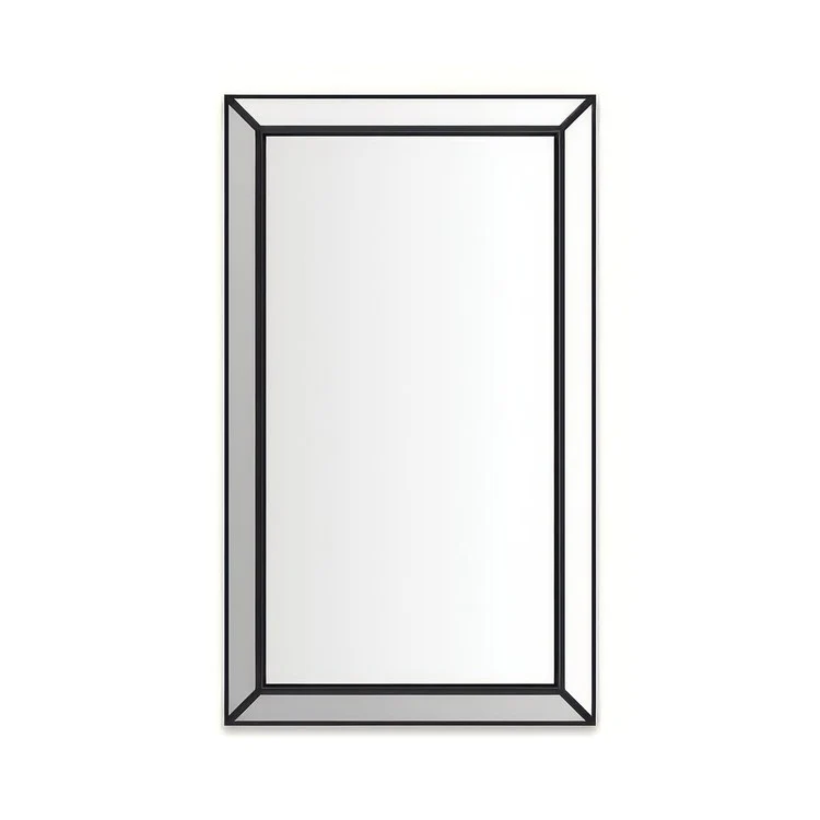 Medicine Cabinet Murray Hill 24 x 40 x 4 Inch Framed 1 Doors Mirrored Slow Closing Chrome - Frankwebs