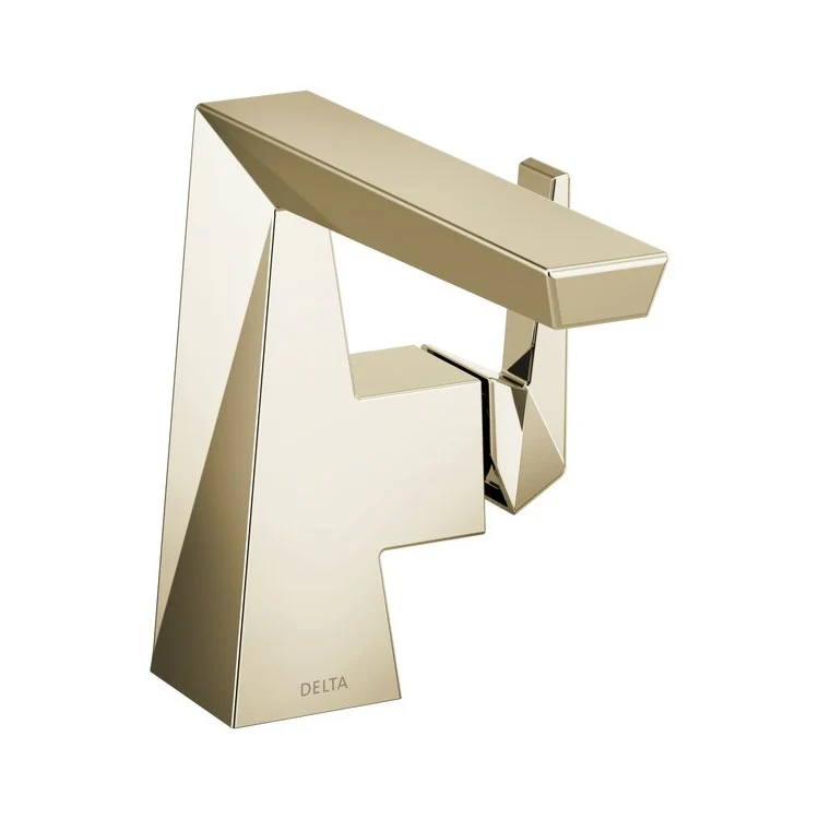 Lavatory Faucet Trillian 4 Inch Spread 1 Lever ADA WaterSense Lumicoat Polished Nickel 1.2 Gallons per Minute Less Pop-up - Frankwebs